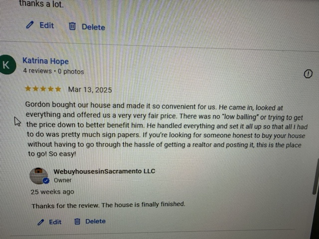 Katrina Google review